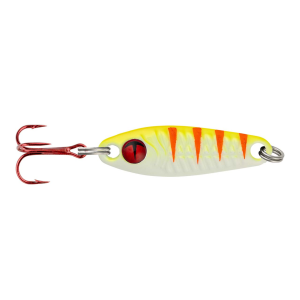 Image of Northland Tungsten Buck-Shot Rattle Spoon | UV Electric Perch; 3/8 oz.