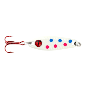 Image of Northland Tungsten Buck-Shot Rattle Spoon | Super-Glo Wonderbread; 3/8 oz.