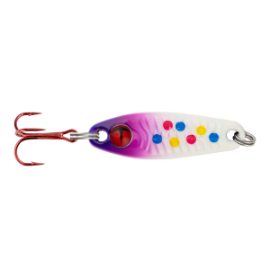 Image of Northland Tungsten Buck-Shot Rattle Spoon | Super-Glo Purple Wonder; 3/8 oz.