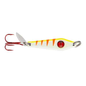 Image of Northland Tungsten Slim Spoon | UV Electric Perch; 1/4 oz.