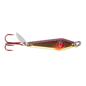 Image of Northland Tungsten Slim Spoon | Super-Glo Red Gold; 3/8 oz.