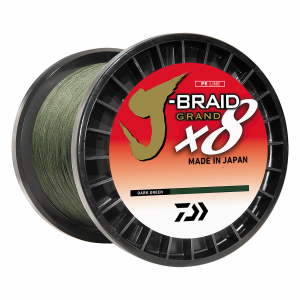 Image of Daiwa J-Braid Grand X8 Braided Fishing Line | 6 lb.