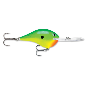 Image of Rapala DT Dives-To Crankbait | Chartreuse Lime; 20 ft.