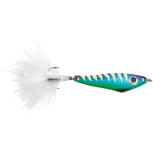 Image of VMC Hatchet Spoon | Glow Metallic Rainbow; 1/16 oz.