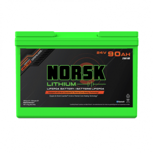 Image of Norsk 24V 90AH LiFePO4 Heated Trolling Motor Battery