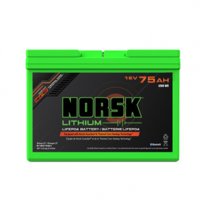 Image of Norsk 16V 75AH LiFePO4 Heated Battery