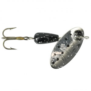 Image of Panther Martin Regular Series Spinner | Black-Silver-Speckled; 1/8 oz.