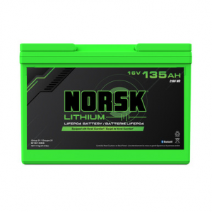 Image of Norsk 16V 135AH LiFePO4 Lithium Deep Cycle Battery