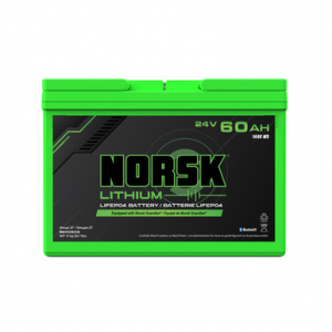 Image of Norsk 24V 60AH LiFePO4 Lithium Trolling Motor Battery