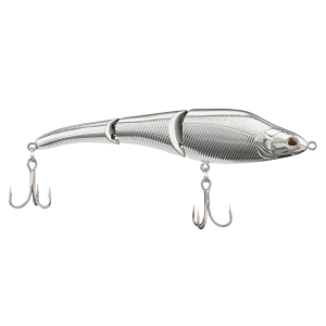 Image of Berkley Magic Swimmer Freshwater Swimbait | Chrome; 4.4 in.