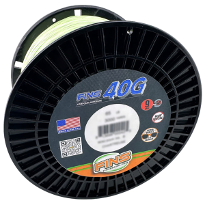 Image of FINS 40G Composite Superline Braid | 85 lb.; 1500 yds.; Chartreuse