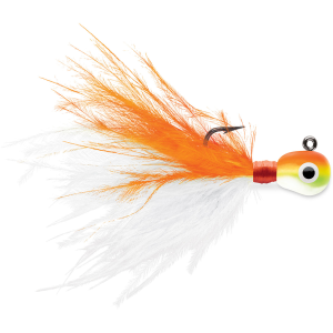 Image of VMC Tungsten Roach Jig | Glow Orange; 1/64 oz.
