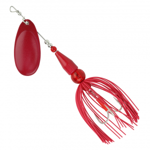 Image of Arctic Spinners Inline Spinner | Red - Glow; 1/4 oz.