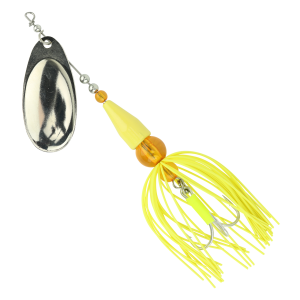 Image of Arctic Spinners Inline Spinner | Yellow - Nickel; 1/4 oz.