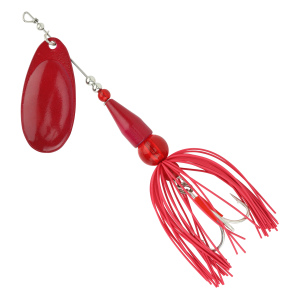 Image of Arctic Spinners Inline Spinner | Red - Red; 1/4 oz.