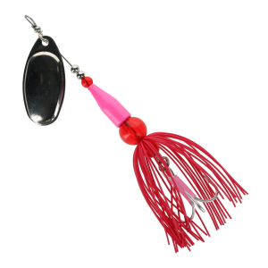 Image of Arctic Spinners Inline Spinner | Pink - Nickel; 1/4 oz.