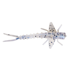 Image of Bobby Garland Itty Bit Mayfly Soft Bait | Monkey Milk; 1 1/4 in.