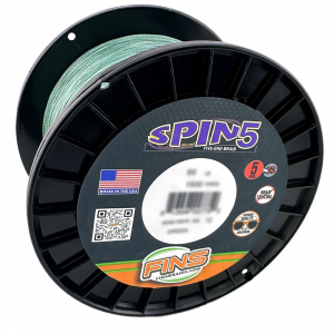 Image of FINS Spin5 Fishing Braid | 10 lb.; 4000 yds.; Green