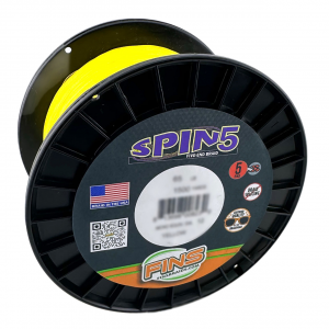 Image of FINS Spin5 Fishing Braid | 10 lb.; 4000 yds.; Yellow