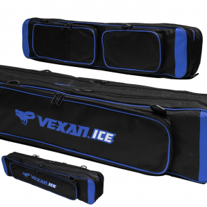 Image of Vexan 36.5" Ice Fishing Combo Rod Tackle Bag | Blue