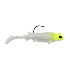 Image of Berkley PowerBait Minnotator Swimbait | Lemon Head Glow; 2 in.