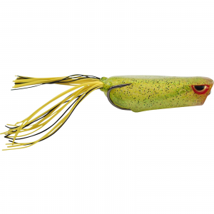 Image of SPRO Bronzeye Pop Frog 60 | Yellow Sparkle; 2 3/8 in.