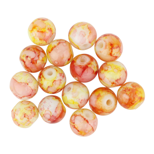 Image of Creek Candy Bead Company Sinkz Beads | Bacon & Eggs; 8 mm