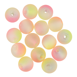 Image of Creek Candy Bead Company Sinkz Beads | Nucleus Pineapple Rhubarb; 8 mm