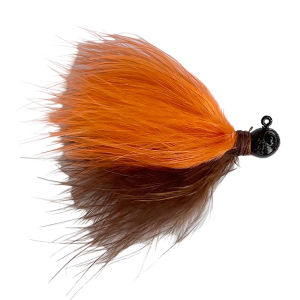 Image of Beast Coast Hand-Tied Tungsten Compound Superfly Hair Jig | Brown Magic; 3/32 oz.