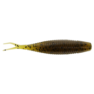 Image of Yamamoto Scope Shad | Green Pumpkin w/ Black Flake; 3 1/2 in.