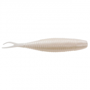 Image of Yamamoto Scope Shad | Pearl White; 3 1/2 in.