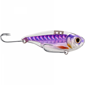 Image of LIVETARGET Sonic Shad Blade Bait | Violet-Black Back; 2 in.