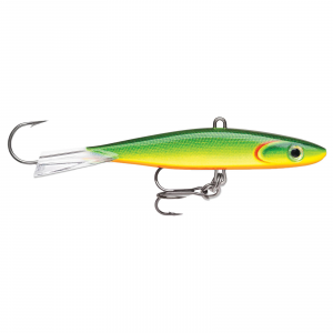 Image of Rapala Jigging Shadow Rap | Black Yellow; 3 1/2 in.