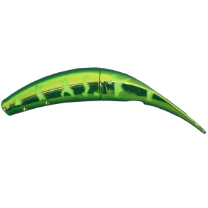 Image of Yakima Bait Spin-N-Fish | Green Goblin; 3 in.