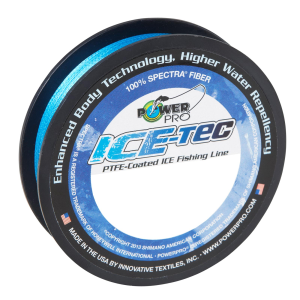 Image of PowerPro Ice-Tec Ice Line | 8 lb.; Ice Blue; 50 yds.