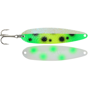 Image of Michigan Stinger Stingray Spoon | Exclusive Color - Glow Frog-Green Dot; 4 1/4 in.