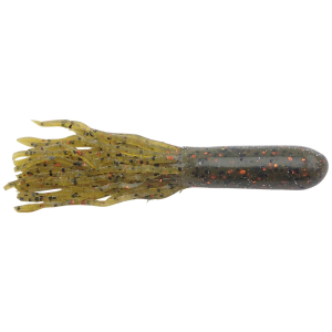 Image of Poor Boys Baits Tubes | Green Pumpkin/Orange Flake; 4 in.