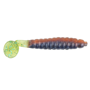 Image of Charlie Brewer's Crappie/Panfish Slider Grubs | Crawdad; 1 1/2 in.
