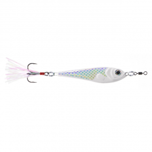 Image of Nichols Lures DUH Jigging Spoon | Pearl White; 3/4 oz.