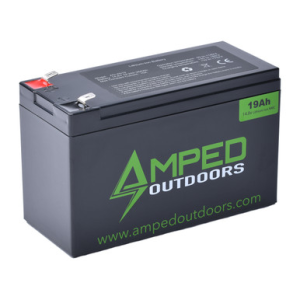 Image of Amped 14.8V 19Ah Outdoors Lithium Battery with 5A Charger