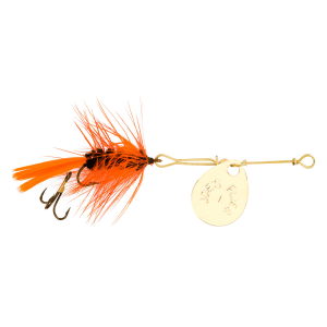 Image of Joe's Flies Short Striker Classic Spinner | Orange Spitfire; 8
