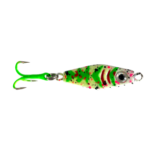 Image of Clam Rattlin' PT Spoon | Glow White/Chart Koi; 1/16 oz.