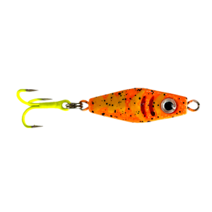 Image of Clam Rattlin' PT Spoon | Glow Orange Koi; 1/8 oz.