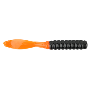 Image of Ol' Blue Tackle Slapper Soft Bait | Black/Orange; 2 1/2 in.