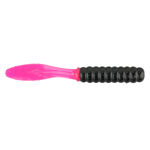 Image of Ol' Blue Tackle Slapper Soft Bait | Black/Pink; 2 1/2 in.