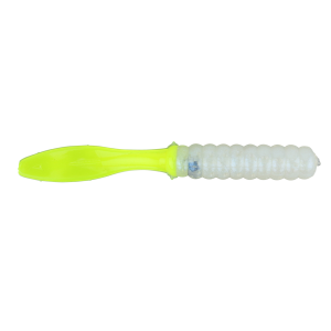 Image of Ol' Blue Tackle Slapper Soft Bait | Monkey Milk/Chartreuse; 2 1/2 in.