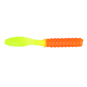 Image of Ol' Blue Tackle Slapper Soft Bait | Orange/Chartreuse; 2 1/2 in.