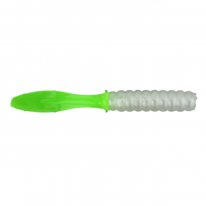 Image of Ol' Blue Tackle Slapper Soft Bait | Pearl/Limetreuse; 2 1/2 in.