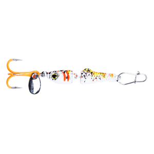Image of Clam CPT Jointed Pinhead Pro PT Jigging Mino | Glow Koi; 1/8 oz.