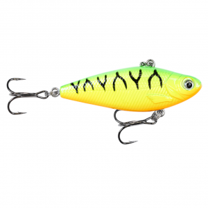 Image of Clam CPT Psycho Shad | Glow Firetiger; 1/12 oz.